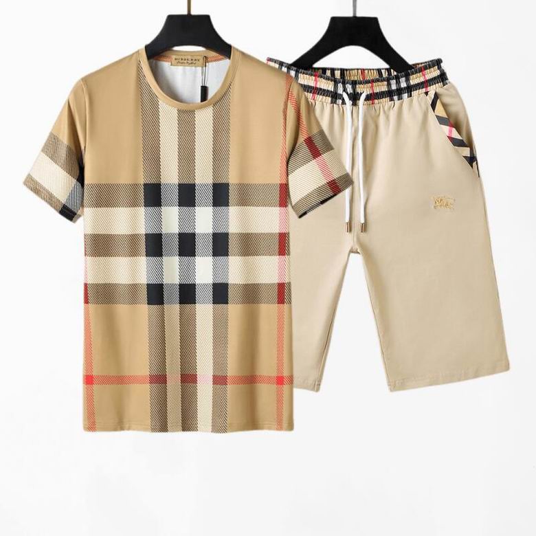 men Burberry suits set-014